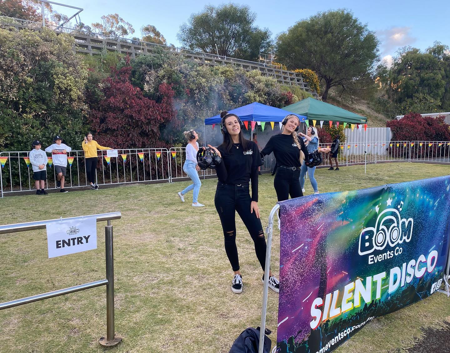 Boom Events silent disco event