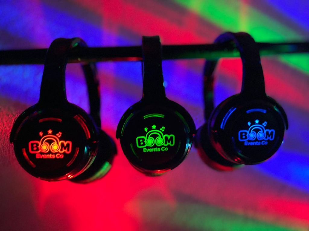 Boom Events Co LED Headphones